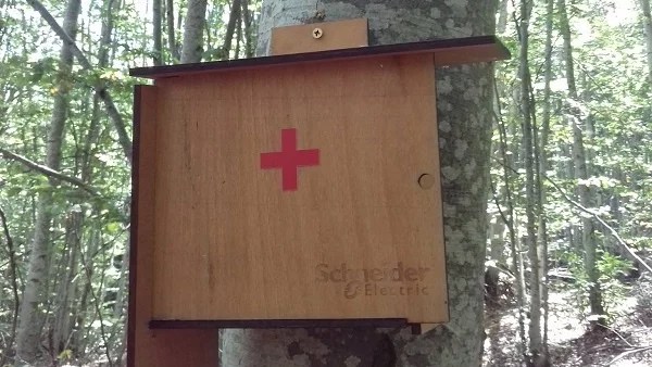 Нови аптечки са поставени в природните паркове в помощ на туристите