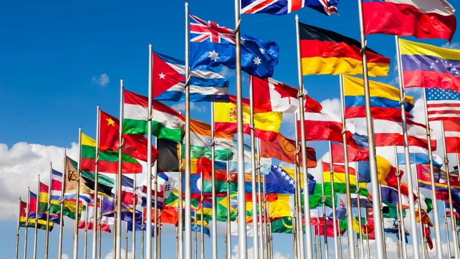 Единственият цвят, който не присъства на нито едно знаме