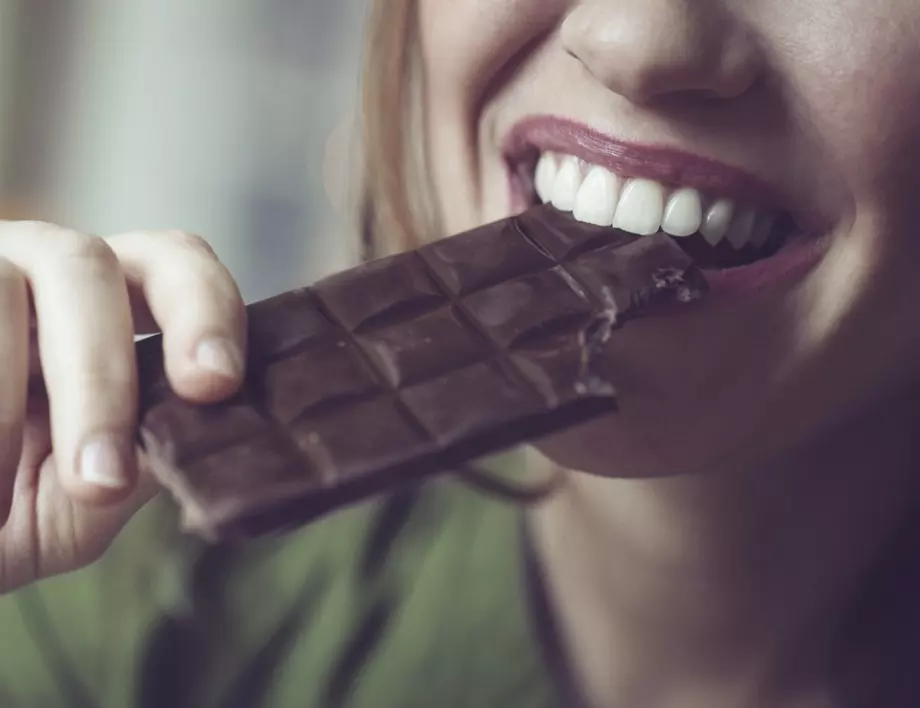 Оказва се, че този вид шоколад е полезен за...