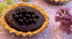 Сурови боровинкови тарталети