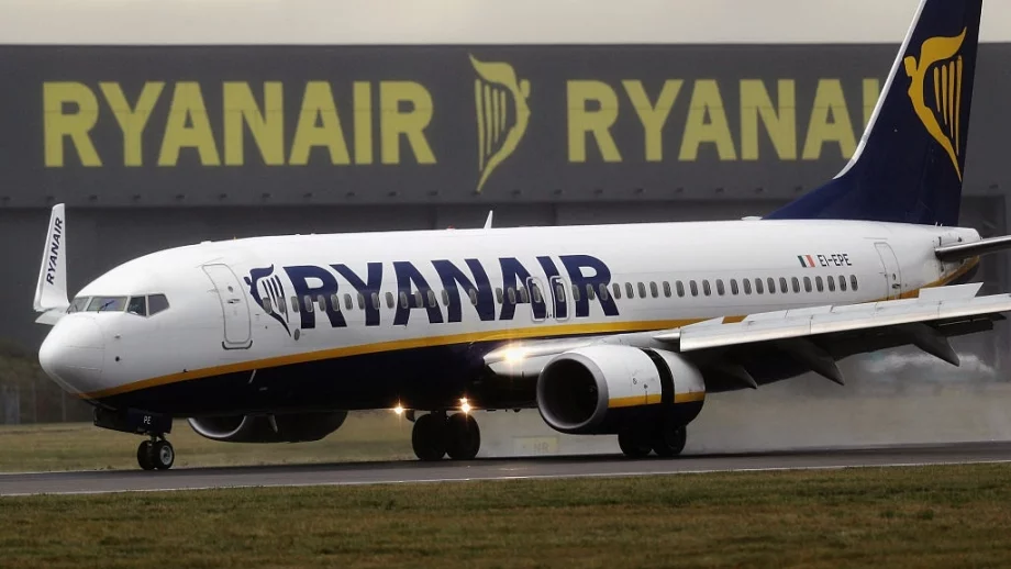 Ryanair отмени 600 полета заради стачка
