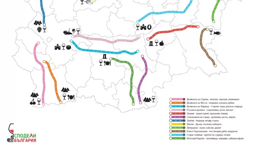 Ето кои са 12-те винено-културни дестинации на България
