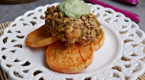 Кюфтенца от сьомга на фурна