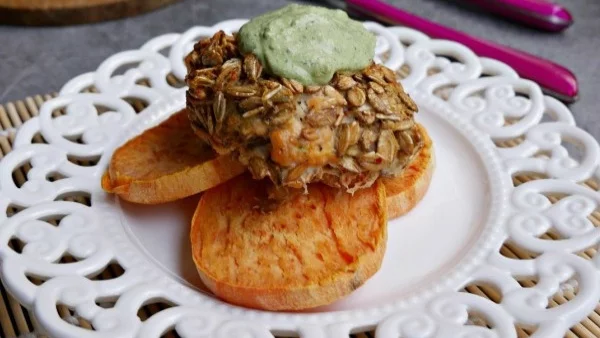 Кюфтенца от сьомга на фурна