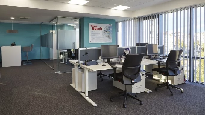 Бош предлага вдъхновяващи условия на труд в новия си офис в София
