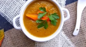 Крем супа с тиква и авокадо