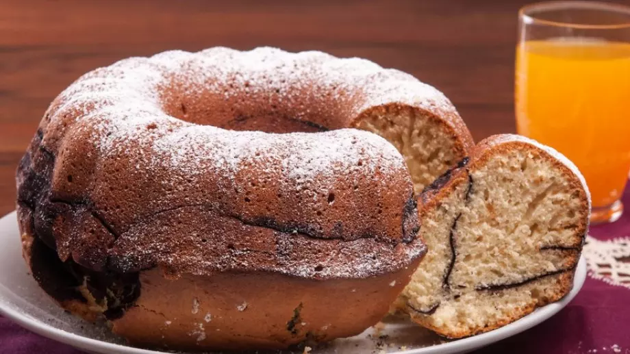 Супер вкусен кекс с гореща вода   