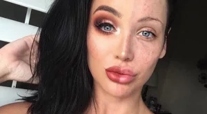 Жени показват шокиращи снимки с и без грим