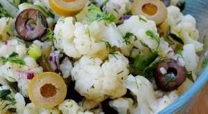 Подлучена салата с карфиол