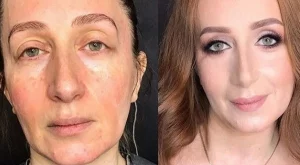Няма да повярвате как изглеждат тези жени преди и след грим (снимки)
