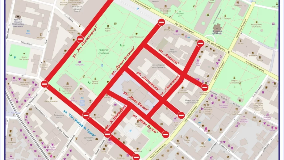 Промени в движението в София заради европредседателството