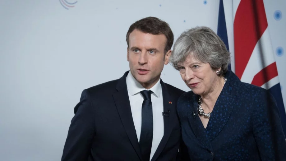Макрон попари надеждите на Тереза Мей за специална сделка след Brexit