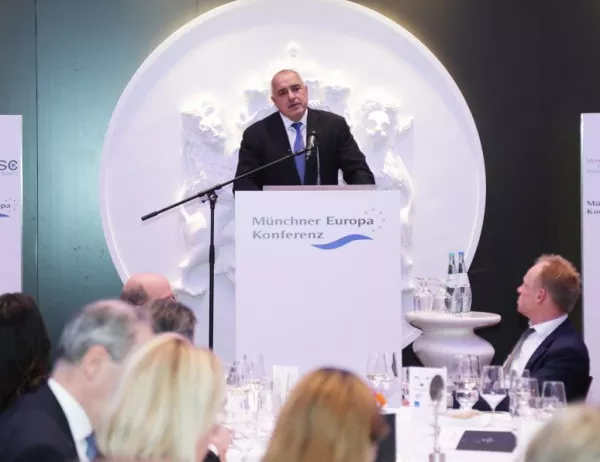 Борисов в Мюнхен: Отличници сме, време е да ни приемете в Шенген