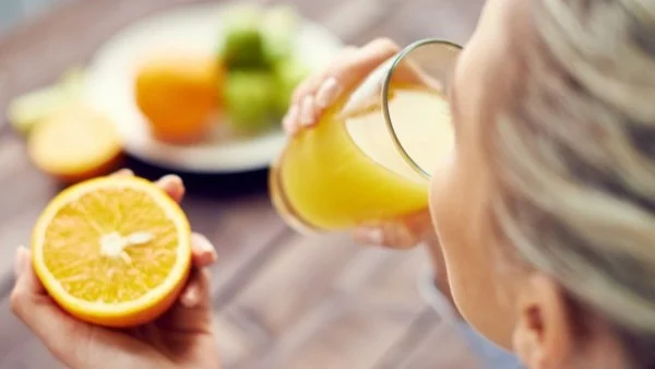 Никога не пийте плодов сок на гладно