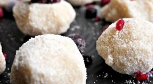 Кокосови трюфели с кашу