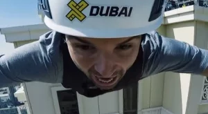 Гришо полетя на 170 м височина (видео)