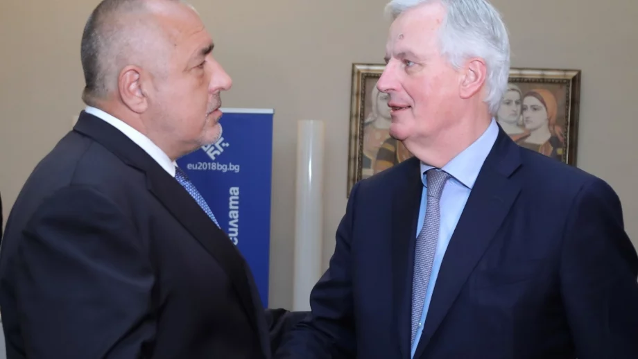 Борисов се срещна с Мишел Барние