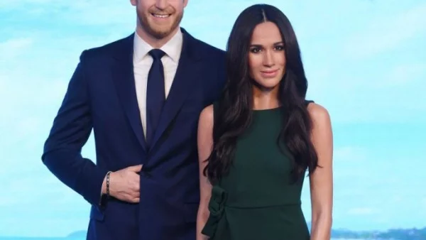 Хари и годеницата му Меган вече имат восъчни фигури (Снимки)