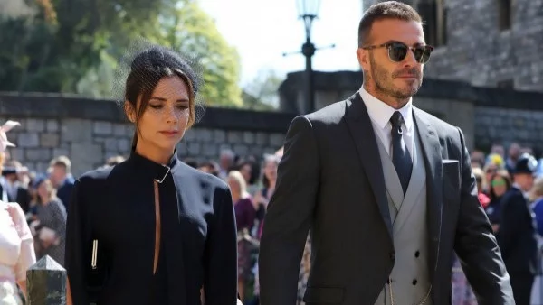 Виктория Бекъм - стил и класа на сватбата на Хари и Меган