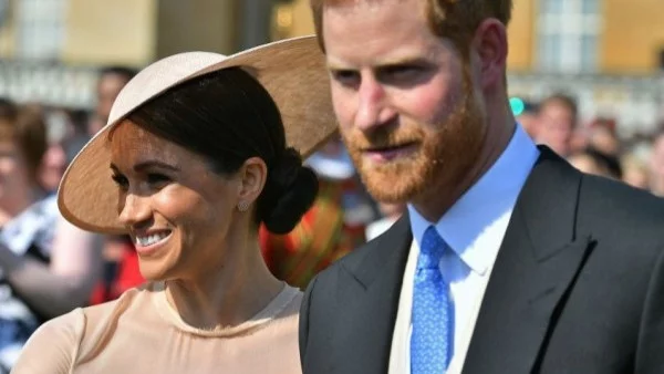 Меган и Хари с първа поява след сватбата (снимки)