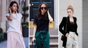 Как да носим широки панталони до глезена