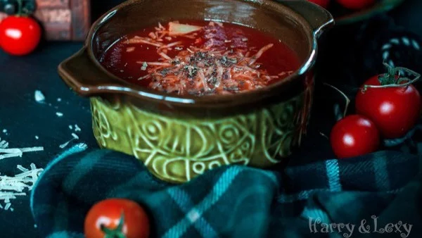 5-минутна доматена супа