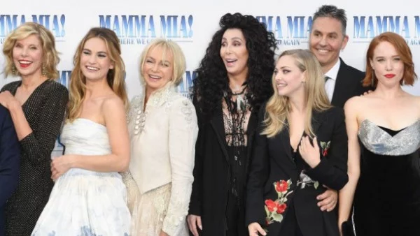 Много блясък на премиерата на "Mamma Mia! Отново заедно"