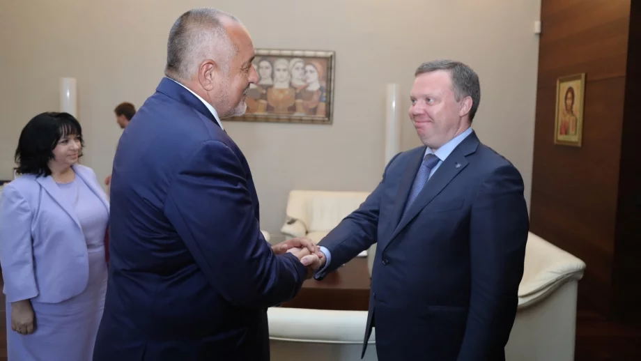 Борисов се срещна със зам.-шефа на "Росатом" Кирил Комаров