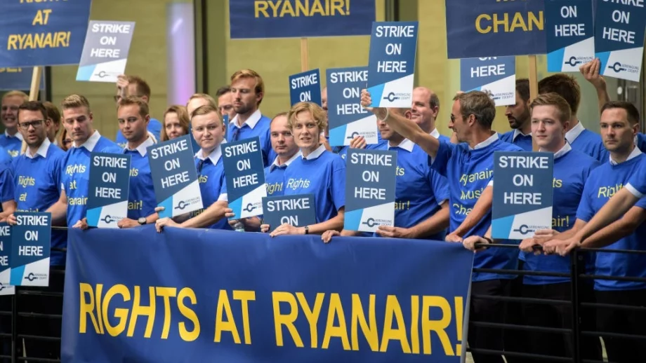 Ryanair се разбра с ирландския синдикат на пилотите
