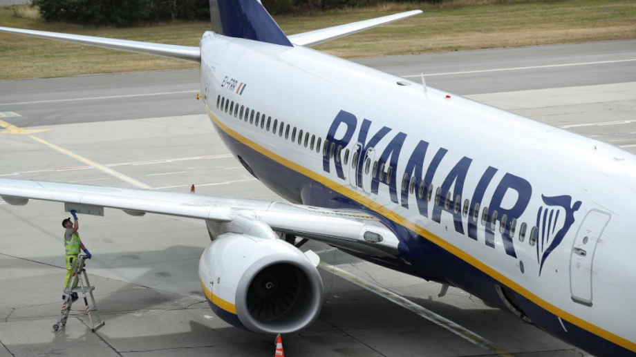 Нискобюджетната авиокомпания Ryanair отчете първата си тримесечна печалба от преди