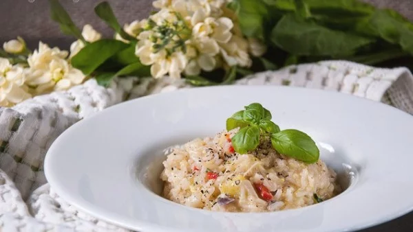 Ризото с тиквички