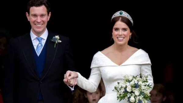 Внучка на Елизабет II се омъжи (снимки)