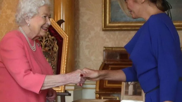 Президентът Радев и съпругата му се срещнаха с Елизабет II