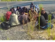 Кола с мигранти се е обърнал в Алдомировското блато