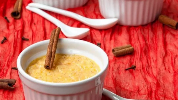Мляко с ориз и тиква