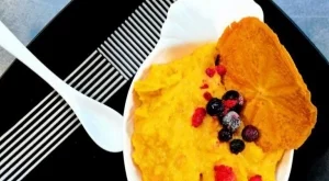 Пудинг с печена тиква