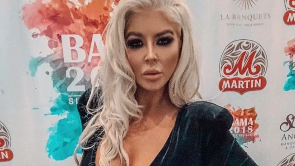 Андреа получи престижно отличие от Холивуд (снимки)