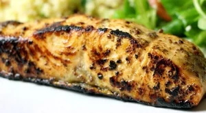 Филе от сьомга с кускус