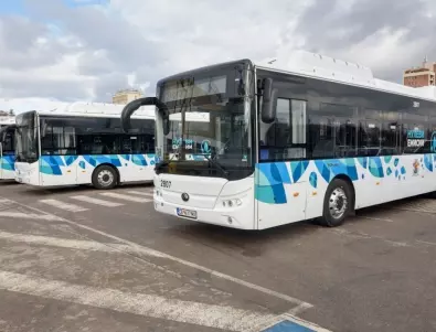 Пускат нови нископодови електробуси по линия №73 