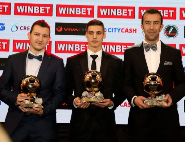 Кирил Десподов е Футболист на годината на България за 2018