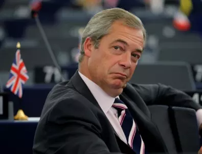 Найджъл Фараж вече няма да е лидер на Партията на Брекзит