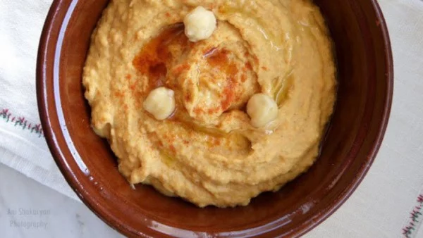 Хумус от сладък картоф 