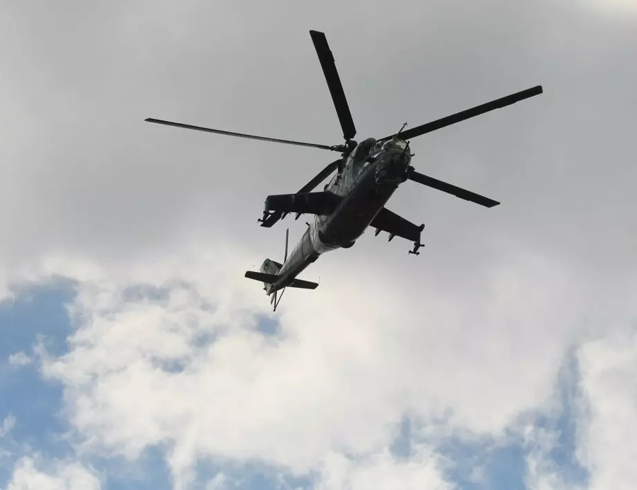 Инцидент с военен хеликоптер край Москва 