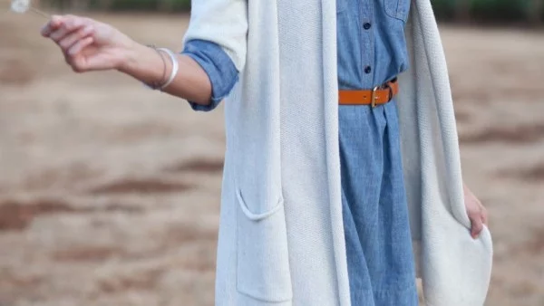 In love: Рокля от деним