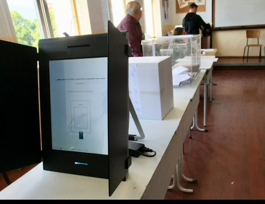 Галъп: 47,3% от българите одобряват изцяло машинното гласуване, 48,9% са против 