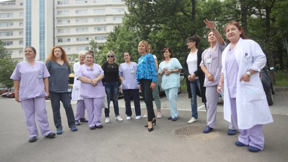 Медицински сестри отново протестираха в столицата