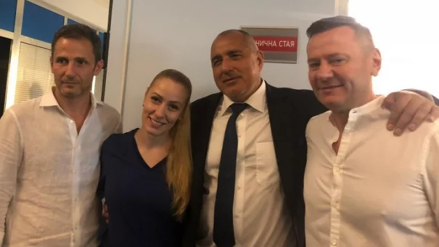 Бойко Борисов отиде на снимките на "Откраднат живот"