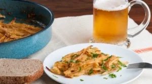 Запечен зелен боб