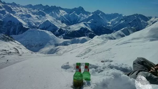 Поздрави от Алпите