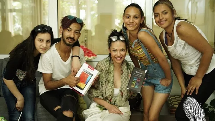 Калина Паскалева с игротека на деня на детето